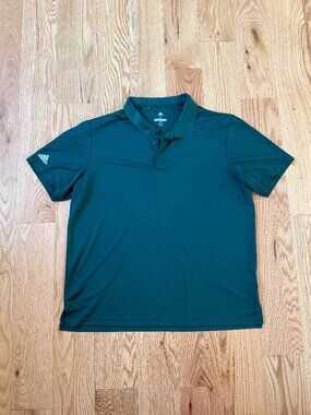 Green Adidas Golf Polo Mens XL RN#88387